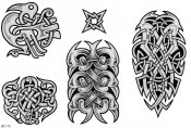 Celtic Tattoo Designs Sheet 175